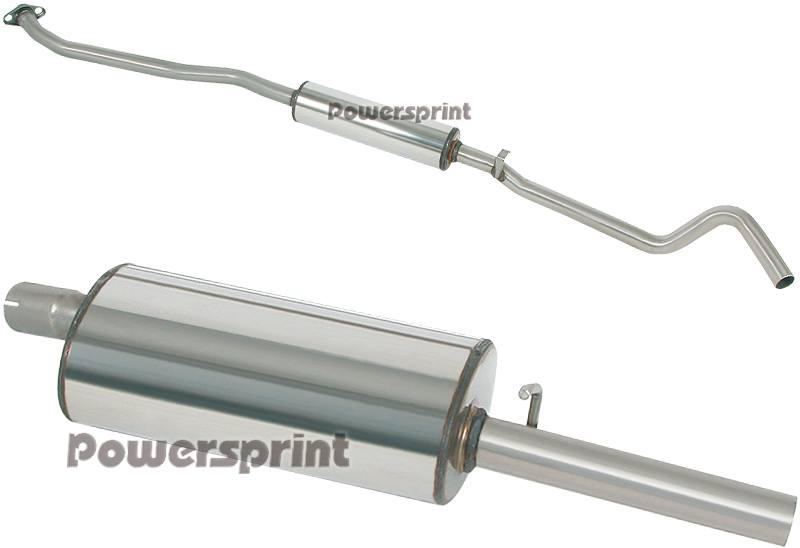 Powersprint Edelstahl Gr. N Rennsportanlage Ø 45 mm (991610)