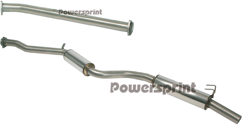 Powersprint Edelstahl Gr. A Rennsportanlage Ø 60 mm (990940)