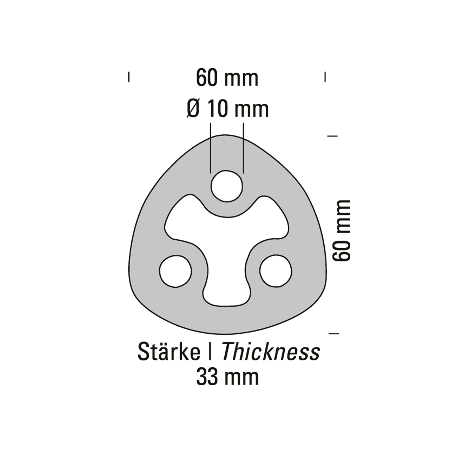 Silikon Auspuffgummi verstärkt 