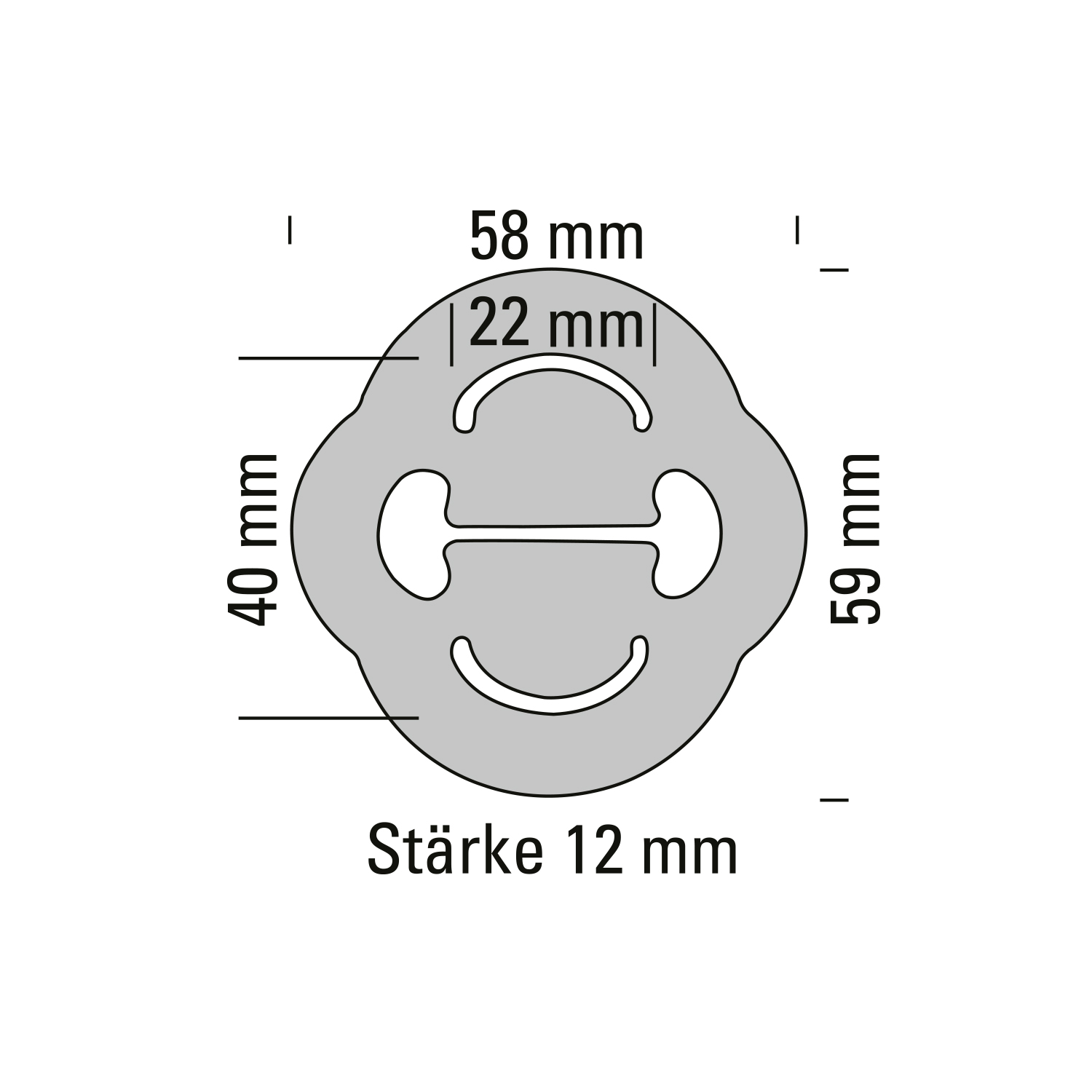 Silikon Auspuffgummi verstärkt